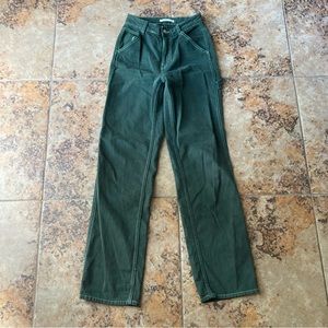 Green 90’s work pants